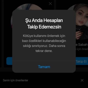 Instagram Takip Sorunu