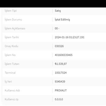 Mavi Sipariş İptali Para İadesi