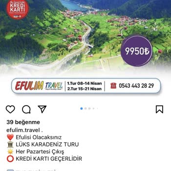 Efulim Turizm Tatilde Beklenenin Dışında Bir Deneyim!