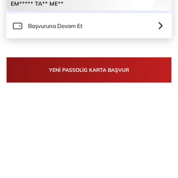 Passolig Başvuruya Devam Et