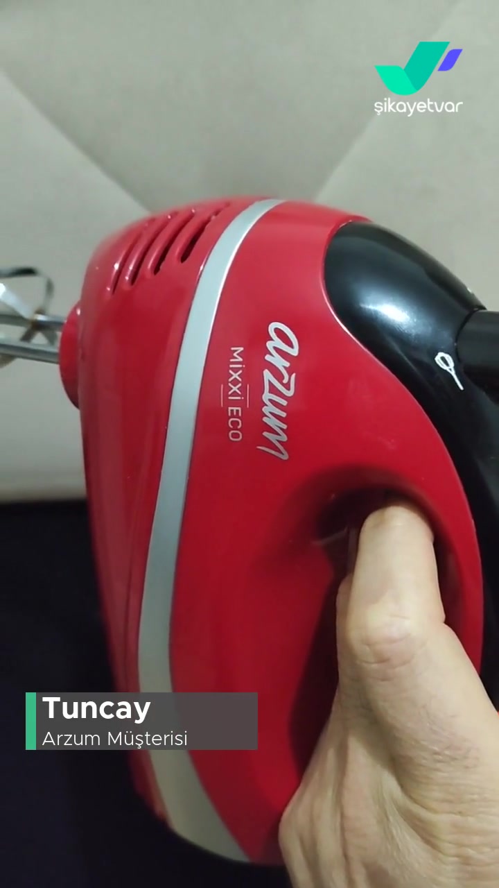 Arzum Mikserin Çırpıcıları Paslanıyor! videonun kapak resmi