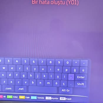 Arçelik Hata (y01) Kod Hatası