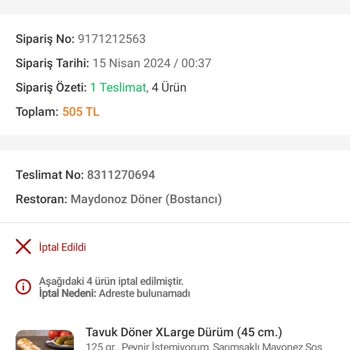 Trendyol Yemek Paranın Üzerine Kondu