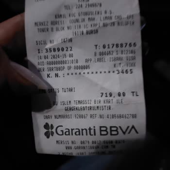 Kamil Koç Servis Yok Hostes Yok.