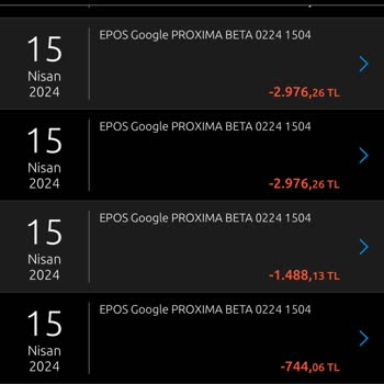 Yapı Kredi Bankası Maaşımdan Google Primax Beta Kesintisi