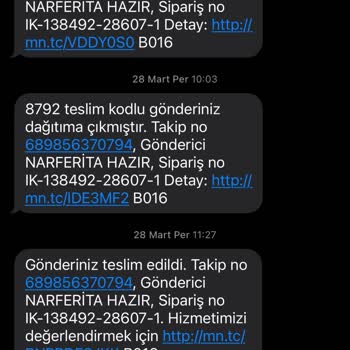 Narferita Butik İade Sorunu