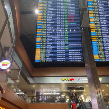 Ajet (Anadolu Jet) 2 Saat Gecikmeli Şırnak Uçuşu