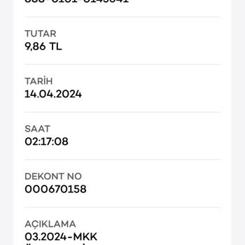 Akbank MKK Ücreti Kesintisi