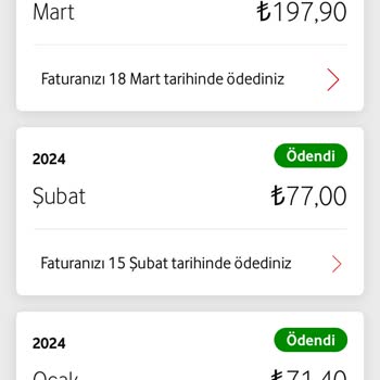 Vodafone Tutarsız Ücret Alımı