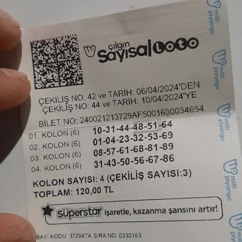 Sayısal Loto Kuponum Sağlam Ama Makinede İkramiye Gözükmüyor.
