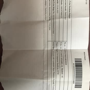 FLO Ayakkabı Alınan Ayakkabıda Yaşanan Soruna Destek Olunamaması