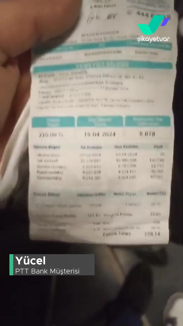 PTT Bank Elektrik Faturamı Sosyal Yardımla Ödeyemedim! videonun kapak resmi