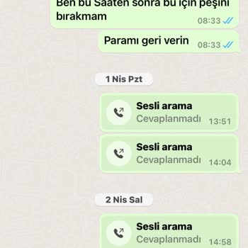Çilek Vize Danışmanlık Denklik İşlemlerimi Bitirmediler Paramı Aldılar