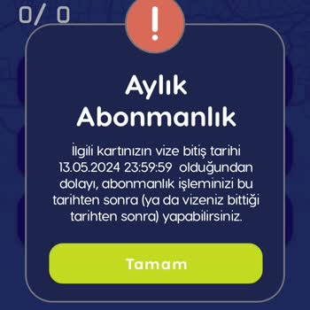 BURULAŞ Bursakart Abonman Sorunu