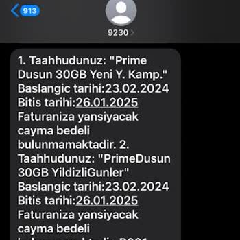 Türk Telekom Tarafından Anlaşmadan Farklı Fatura Gönderilmesi