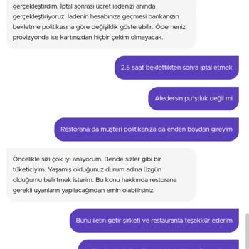 Getir Yemek 2.5 Saat Bekletip Siparişi İptal Ediyor