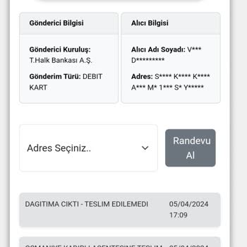 Kuryenet İn Kart Teslim Umursamazlığı