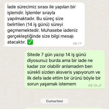 Xoxo Store Xoxo Ücret İademi Yapmıyor Ve Mesajlara Cevap Bile Vermiyor