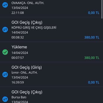 Otoyol A.Ş Kamera Kaydı Yok