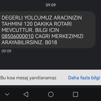 Efetur Müşteri Temsilcisi Açmıyor.