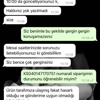 Koray Spor Gönderilmeyen Ayakkabı İçin Müşteri Hizmetlerinin Tavrı