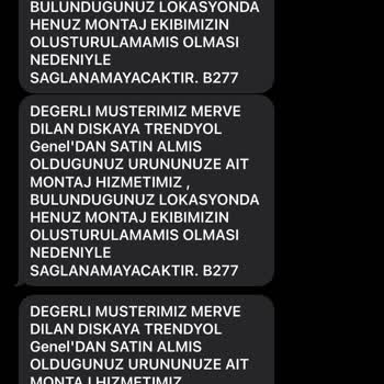 Montajix Parasını Aldığı Montaja Gelmiyor Ulaşılmıyor