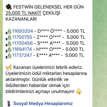 Festwin Güvenilir Bir Site Değildir