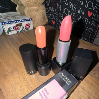 Note Cosmetics Note Rujları Çok Kötü