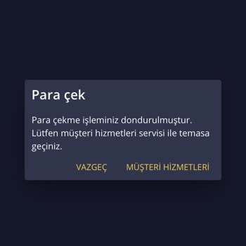 Casinomaxi Para Çekme İşlemi Donduruldu