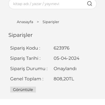 HalkKitabevi Kargo İptal Ve Para İadesi