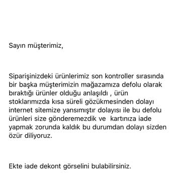 Jeanslab Mağazası İndirimde Alınan Ürüne Defolu Bahaneleri