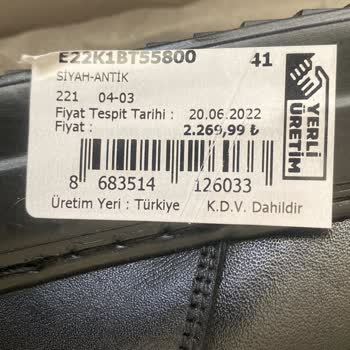 Tergan Firması Yanlış Ürün Gönderimi