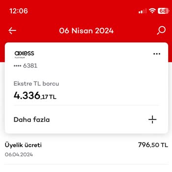 Akbank Platin Kart Aidat (üyelik) Ücreti İadesi
