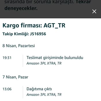 Amazon Ücret İade Edilmiyor.