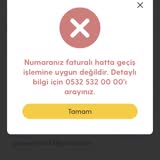 Turkcell Kara Liste Hatası