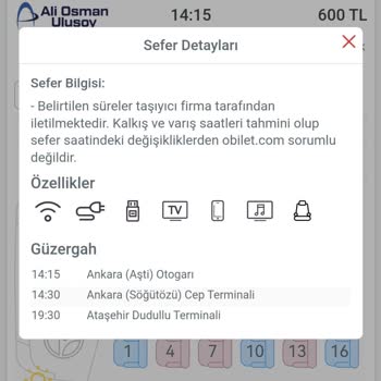 Obilet.com Eksik Bilgi Yüzünden Yaşattığı Mağduriyet