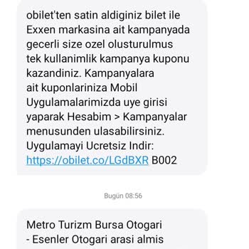 Obilet'ten Aldığım Metro Turizm Seferim