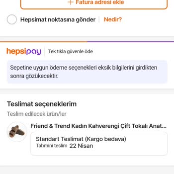 Hepsiburada Alışveriş Tamamlamaya Sistemin İzin Vermemesi
