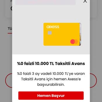 Akbank Sıfır Faizli Nakit Avans Kampanyası