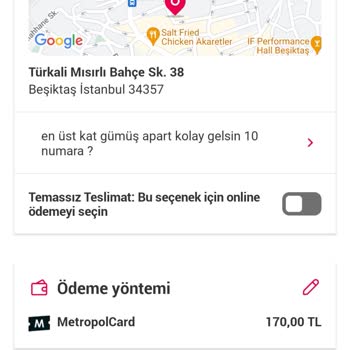 Yemeksepeti Uygulama Ve İade Sorunu