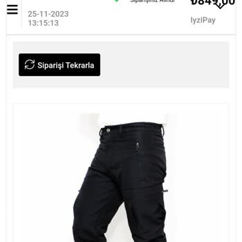 Mudwill Softshell Zipper Kargo Cepli Kışlık Pantolon Da Çürüme Oldu