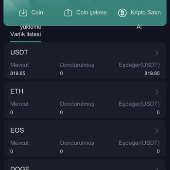 Coinex Para Çekiminde Sorun