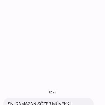 Metka Hukuk (SMS) Metka Hukuk Dan Gelen Borcunuz Var. Mesajı