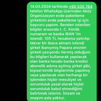 Akozmetik.com Şikayet IBAN Numarası