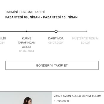 Zara Kargom Teslimat Tarihinde Ulaşmadı