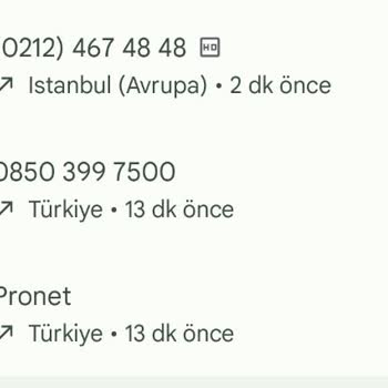 Pronet'e Hiçbir Şekilde Ulaşamıyorum