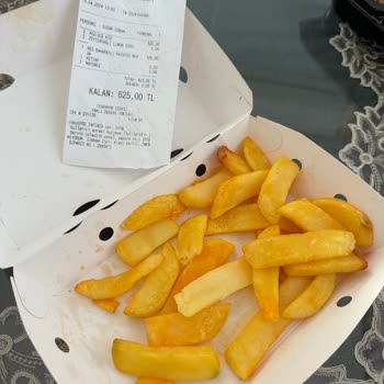 Yemek Sepeti Tavuk Dünyası Patates Siparişi
