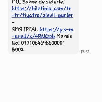 Moi Sahne Rahatsız Ediyor SMS İle Tacız Ediyor