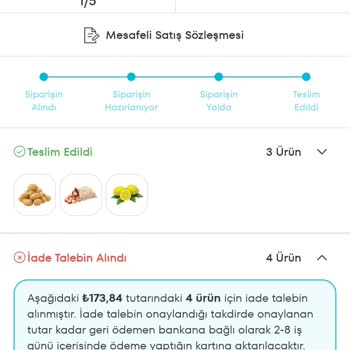 A101 Kapıda Eksik Ürün Getirdi 20 Gündür Hiçbir Ücret İadesi Yok