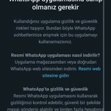 WhatsApp Hesabım Yasaklandı